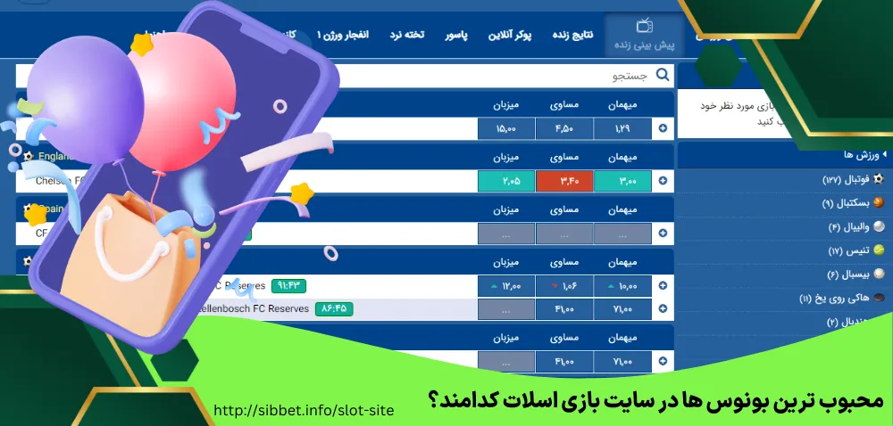 محبوب ترین بونوس ها در سایت بازی اسلات کدامند؟