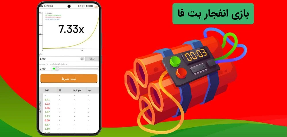 بازی انفجار بت فا